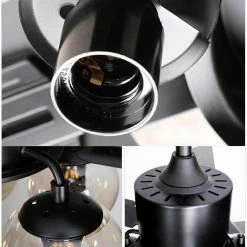 Best Sale ๐ Vakkerlight Black Vintage Ceiling Fan ๐งจ 27 Vakkerlight Black Vintage Ceiling Fan